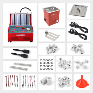 Lancement de la machine de nettoyage et de test des injecteurs d'essence CNC-602A à 6 cylindres - Product Image 3