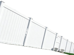 Panneaux de clôture en <span class=keywords><strong>PVC</strong></span> <span class=keywords><strong>blanc</strong></span> de haute qualité de 6 pieds, protection UV, résistants à l'usure, barrière d'intimité pour jardin extérieur - Product Image 3