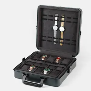 2024 Driklux Organizer Watches Jewelry Boxes Case Display Storage Gift Multiple-grids Exquisite Watch Box With Security Lock