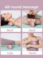 Masseur Fascia en Silicone Écologique de Qualité Alimentaire pour Soulagement Musculaire Plantaire, Yoga, Fitness, Libération des Tissus Profonds, Cou et Taille
