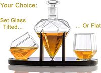 64 Pack 12 oz en forme de diamant en plastique sans pied verres à vin jetables Champagne vin whisky tasses incassable recyclé