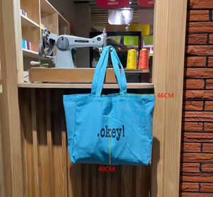 Miti Colored Oversize Large <b>Women</b> <b>Weekend</b> Grocery Thick Canvas Embroidery Oversized Shopping <b>Bag</b> <b>for</b> <b>Women</b> Gift Colors - Product Image 5