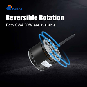 Moteur de ventilateur à condensateur personnalisé 1/4 hp 1100 RPM 1.4 a 208-230V - Product Image 5