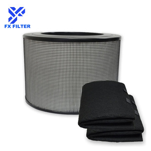 24000 di ricambio vero Kit filtro HEPA compatibile con Honeywell 50250-S & <span class=keywords><strong>Kaz</strong></span> 50255 50255-HD, carbone attivo H13 - Product Image 1