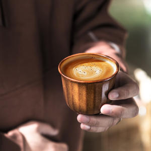 Tazza da Caffè in Ceramica Vintage per Infusione Manuale 150ml, Elegante Tazza Yunomi Senza Manico per <span class=keywords><strong>Espresso</strong></span> e Latte Art - Product Image 6