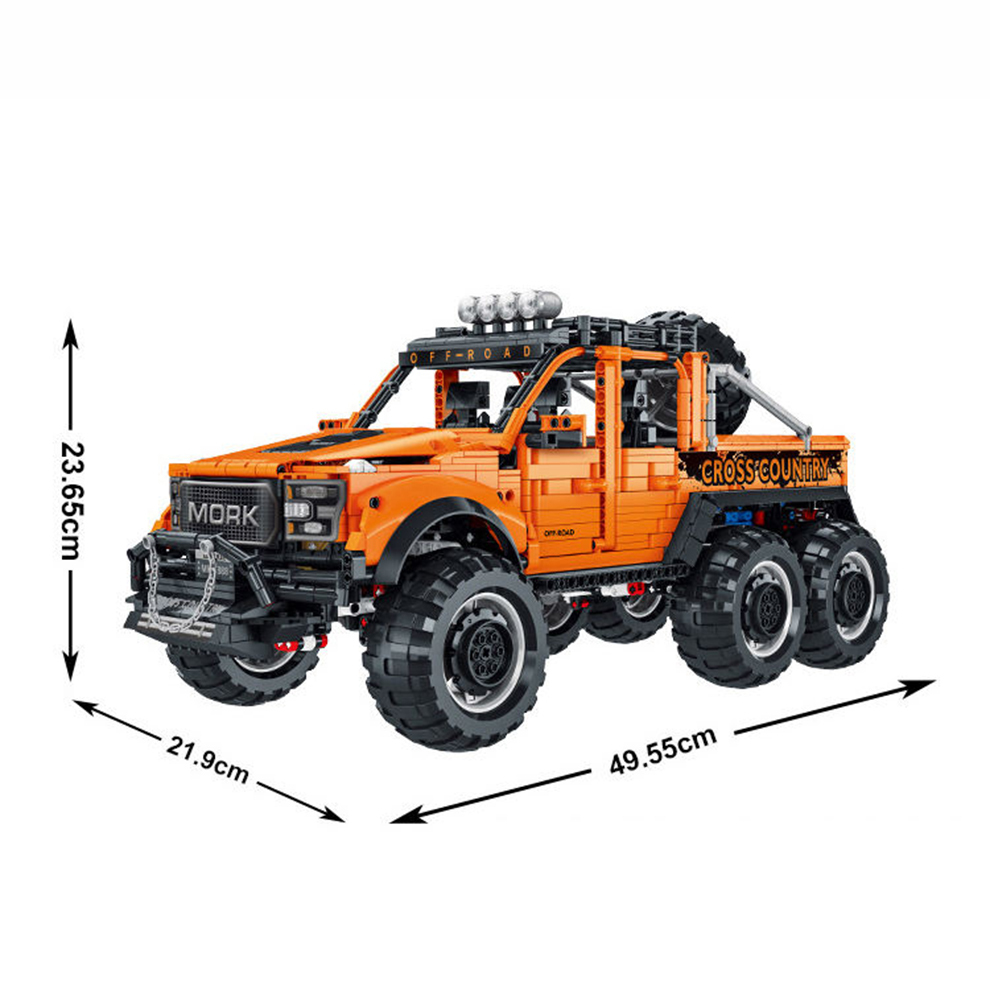 Mork 022016-2 3218PCS RC Bricks MOC off-Road Vehicle Model