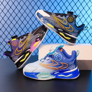 Cema Custom High Top Sports Sneakers <span class=keywords><strong>Zapatillas</strong></span> de baloncesto de invierno para niños con cierre de botón al por mayor colores mezclados que absorben los golpes - Product Image 5