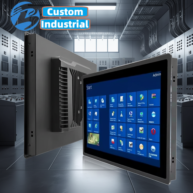 Embedded Industrial Touch Panel PC with J1900 / I3 / I5 / I7 CPU, Fanless Waterproof Linux VGA All-in-One Tablet PC