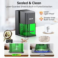 Беспроводной мобильный контроллер DAJA C1 Ultra Mini для домашнего использования, рукоделия, хобби и лазерной маркировочной машины