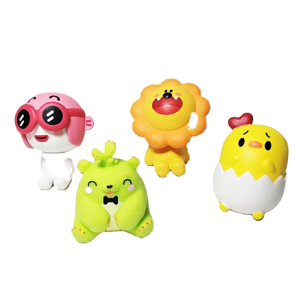 Wholesale New Product Cheap Mini Toy Plastic Children Toys Cute Animal Small doll