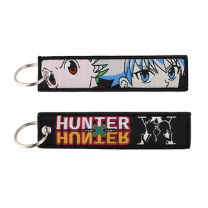 13 Estilos de Llaveros Promocionales de Aleación con Bordado de Anime Japonés Genial, Personalizables, de Tela, Tipo Jet Tag Familiar, <span class=keywords><strong>para</strong></span> Motocicletas y Coches - Product Image 3
