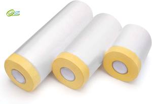 Película de Enmascarar Preencintada de Acabado Brillante Suave para Pintura Automotriz, Venta Directa de Fábrica, para Cubrir una Variedad de Modelos - Product Image 2