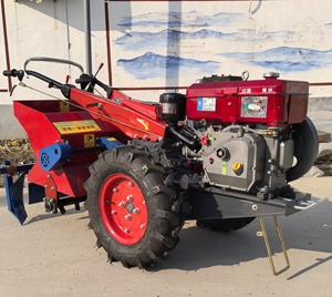 소형 미니 농업용 로터리 경운기 로터베이터 리저 비료 살포기 (12HP 디젤 엔진 보행형 트랙터용) - Product Image 6