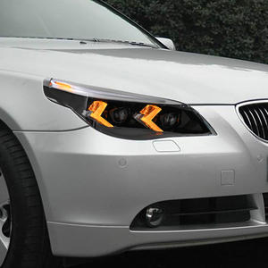 Para <span class=keywords><strong>BMW</strong></span> 5 Series E60 2003-2010 LED Auto faros montaje actualización alta calidad 2025 estilo DRL proyector lente Accesorios - Product Image 4