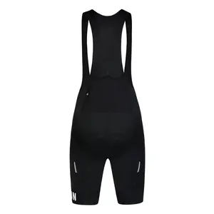 Monthon - Shorts para ciclismo com logotipo personalizado para mulheres, calças pretas para ciclismo de bicicleta de estrada, babadores para equipes e clubes, calças para ciclismo