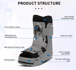 <span class=keywords><strong>Rodillera</strong></span> con bisagras ajustable unisex de alta calidad de Shiheng Medical y bota ortopédica para caminar - Product Image 6