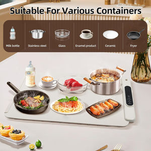 Nouveau plateau chauffant pliable en silicone, plateau chauffant électrique en silicone, plateau chauffant électrique avec température réglable - Product Image 4