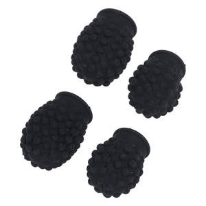 4ชิ้นกลองติดเงียบชุดปลายซิลิโคนกันกระแทกเครื่องตีกลองฝาครอบฝาครอบ - Product Image 5