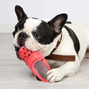 Sıcak satış Molar köpek spor oyuncaklar kauçuk interaktif ayakkabı şekil <span class=keywords><strong>Pet</strong></span> çiğnemek köpek oyuncak - Product Image 5
