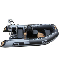 Bateau à rames populaire pour adultes, pour sports de plein air, avec plancher en fibre de verre, matériau PVC/Hypalon, pour la pêche dans les lacs et les rivières