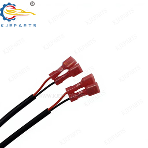 Otomatik Su Geçirmez 2 Pinli Sızdırmaz Kablo Demeti Fişi, Red Flag Spade Terminali Güç Uzatma Kablosu (Deutschlar için) - Product Image 4