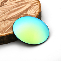 Lentilles optiques de mode et de lunettes de soleil fonctionnelles teintées lentilles PC avec lentilles colorées lentilles solaires