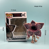 Figurine Chompe en PVC de 4 pouces, best-seller transfrontalier, emballée dans une boîte, pour décoration de voiture, thème film et télévision, emballage d'origine