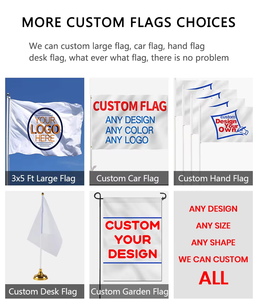 High Quality Personalized Polyester Flags with Logo Double Sided Sublimation Printing Advertising Banner Custom 3x5 FT Flag