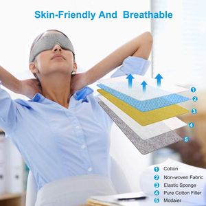 <span class=keywords><strong>Masque</strong></span> <span class=keywords><strong>pour</strong></span> les <span class=keywords><strong>yeux</strong></span> en coton <span class=keywords><strong>pour</strong></span> le sommeil Sangle élastique Doux Confortable Utilisation nocturne Accueil Voyage Tricot Technics <span class=keywords><strong>Masque</strong></span> <span class=keywords><strong>pour</strong></span> les <span class=keywords><strong>yeux</strong></span> bloquant <span class=keywords><strong>la</strong></span> lumière - Product Image 6
