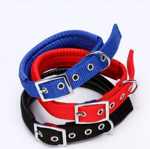 Kingtale peliharaan perlengkapan tugas berat ramah lingkungan Logo kustom Neoprene empuk setengah tersedak kerah anjing - Product Image 3