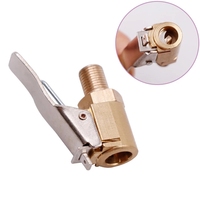 Adaptateur de connecteur de pince pour stylos, voiture en laiton, pneu de roue, pompe de gonflage d'air, pneu de voiture, 8mm 1 pièce