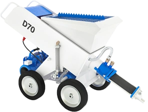 Máquina pulverizadora de mortero de cemento y yeso húmedo/seco de alta eficiencia, bomba de yeso automática con motor para paredes del hogar - ¡Gran oferta! - Product Image 4