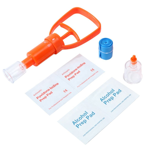 Extractor <span class=keywords><strong>de</strong></span> Veneno para Primeros Auxilios, Succión <span class=keywords><strong>de</strong></span> Emergencia para Eliminar Veneno con Ventosa, para Mordeduras <span class=keywords><strong>de</strong></span> Serpientes y Arañas - Product Image 2