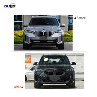 Harga Pabrik GUGO Bodykit Mobil untuk BMW X5 G05 LCI 2023+ Upgrade X5M Conversion Kit Black Warrior Bumper Grille Side Skirts