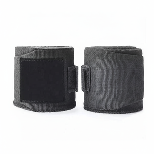 Bandages de boxe intérieurs personnalisés, imprimés par sublimation, blanc et noir, de la meilleure qualité, en gros, à vendre - Product Image 1