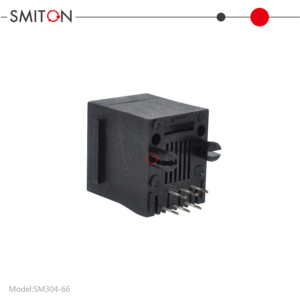 Connettore Femmina RJ12 a 6 Pin 6P6C per Montaggio su PCB - Product Image 3