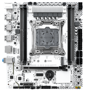 X99M-G d4 argb मदरबोर्ड इनटेल 2650v4 2x8gb dd4 3200mhz sa डेस्कटॉप हार्ड ड्राइव इंटरफ़ेस का उपयोग अधिकतम 64 जीबी मेमोरी कॉम्बो किट - Product Image 2