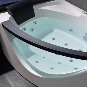 Bañera independiente de acrílico y vidrio de lujo con masaje Whirlpool para uso en el hogar, Hotel, Spa o <span class=keywords><strong>exterior</strong></span> - Product Image 6