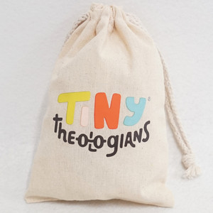 Sac cadeau promotionnel avec logo personnalisé, imprimé à l'écran, en toile de coton naturel, sac à cordon - Product Image 5