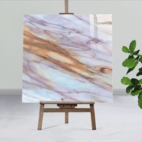 Plafond moderne décoration de la maison cuisine papier peint autocollant mousse 3d pe mousse marbre carreaux muraux autocollant
