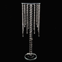 80cm de hauteur cristal fleur support lustre Table de mariage pièce maîtresse MH-Z0183