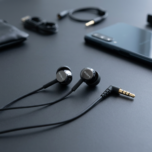 Audífonos Intrauditivos MDREX15LP/B - Controladores de Neodimio de 9 mm, Conector de Audio Estándar de 3.5 mm para Música y Desplazamientos, Color Negro - Product Image 2