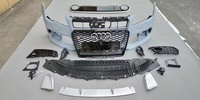 Kit carrosserie avant style RS7 pour Audi A7 C7 C7.5 S7 2009-2018, avec calandre nid d'abeille, ACC et PDC, pour mise à niveau et lifting A7 S7