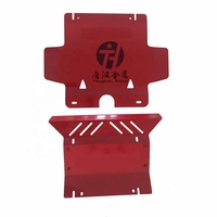 Ashux — accessoires de ramassage pour camion, plaque coulissante en acier, protection de moteur, plaques de base, couverture pour Hilux Revo à partir de 2015, 2 pièces
