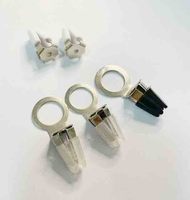 Bouteille de parfum de voiture, ml, haute qualité, désodorisant, Clip en bois, diffuseur de verre