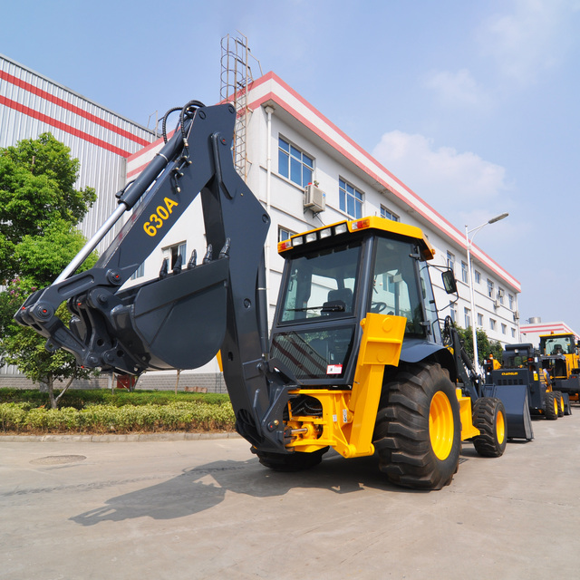 WZ30-25 Backhoe Loaders with 4 Forward 4 Reverse Excellent Performance Featuring Core Components Engine Bearing Pump Gearbox