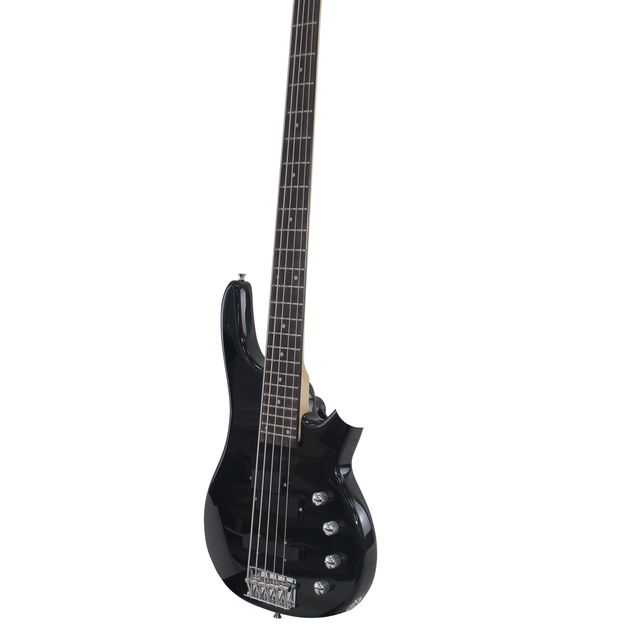 High Quality 5 String Bass Guitar OEM ODM 21 Fret Electric Guitar Bass with Poplar Body Rosewood Fingerboard