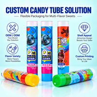 Tubes personnalisés en aluminium-plastique à bouchon incliné, impression UV, diamètre 12,7-35 mm, qualité alimentaire, logo personnalisé pour dentifrice