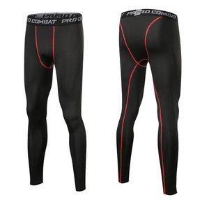 Bajo MOQ Logotipo personalizado Sublimación Ropa <span class=keywords><strong>de</strong></span> compresión para hombres Gimnasio Deporte <span class=keywords><strong>Entrenamiento</strong></span> Pantalón Gimnasio Medias - Product Image 3