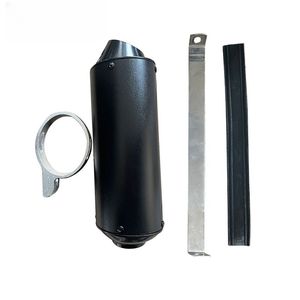 Silenciador de escape universal de aleación de aluminio con boca de pez para motocicleta todoterreno, piezas de motocicleta, silenciador de motocicleta - Product Image 2